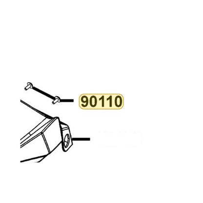KYMCO Special Bolt 6*16 90110-PWA2-900, part location on the factory exploded-view diagram