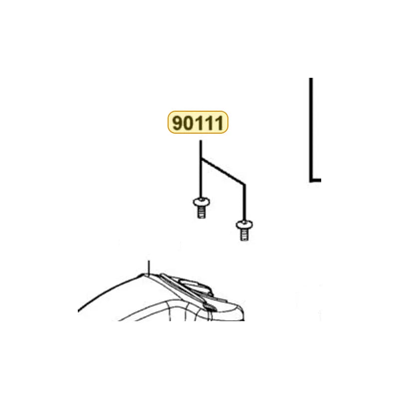 KYMCO Screw.pan 6*8 90111-LEA2-900, part location on the factory exploded-view diagram