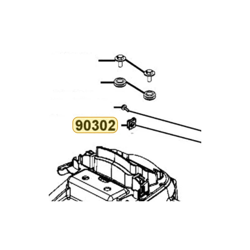 KYMCO Spring Nut 5Mm 90302-LKB9-910, part location on the factory exploded-view diagram