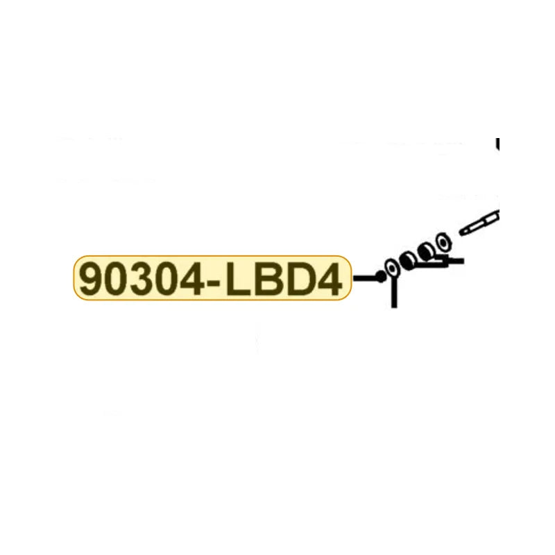 KYMCO Flange Nut U 10Mm 90304-LBD4-C00, part location on the factory exploded-view diagram