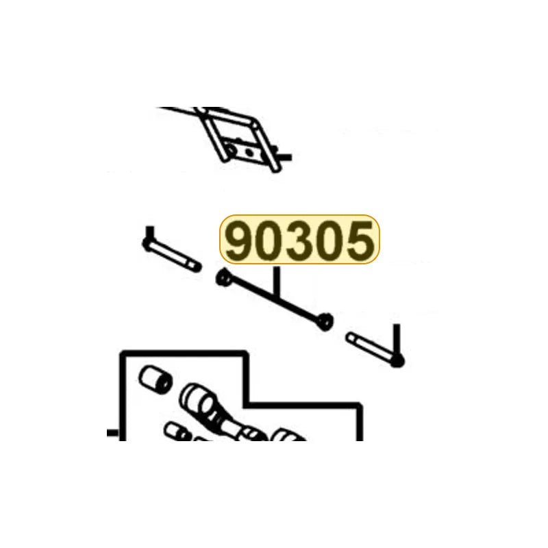 KYMCO Flange Nut U 14Mm 90305-LBD4-C00, part location on the factory exploded-view diagram