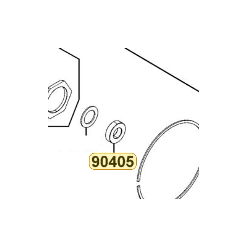 KYMCO Coller Clutch 90405-LGC6-E00, part location on the factory exploded-view diagram