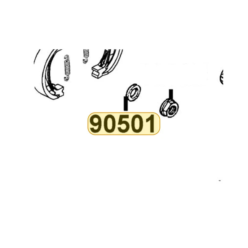 KYMCO Washer 16Mm 90501-KNBN-C01, part location on the factory exploded-view diagram