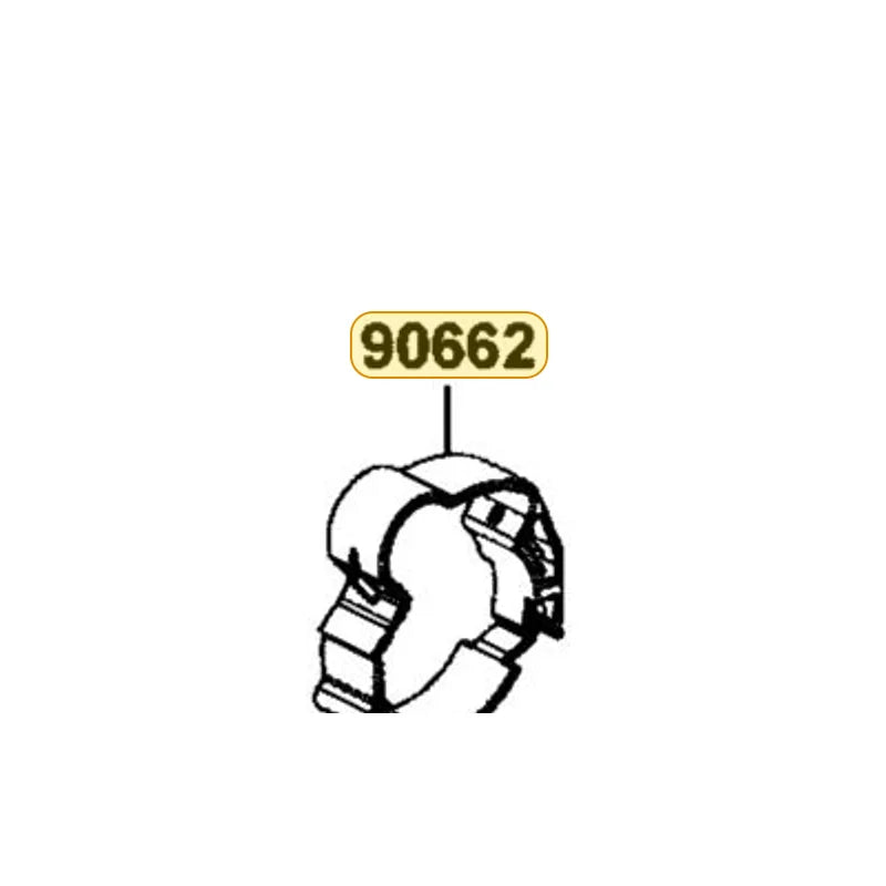 KYMCO Clamp. Pipe 38 90662-AKD3-900, part location on the factory exploded-view diagram