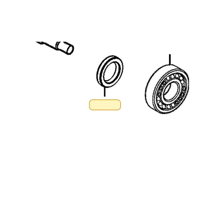 KYMCO Oil Seal 91202-LEA7-E00, part location on the factory exploded-view diagram