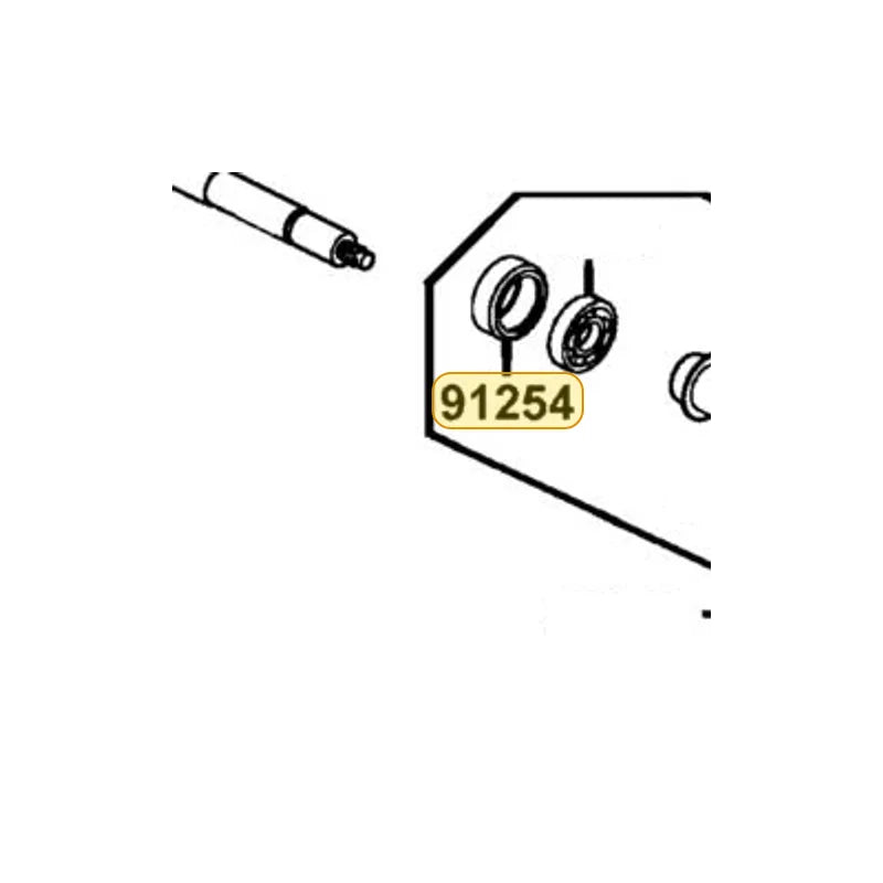 KYMCO Dust Seal 91254-LBD4-800, part location on the factory exploded-view diagram