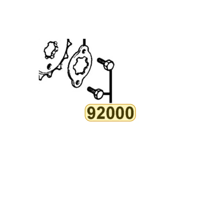 KYMCO Carburetor Assembly 92000-06008-08, part location on the factory exploded-view diagram