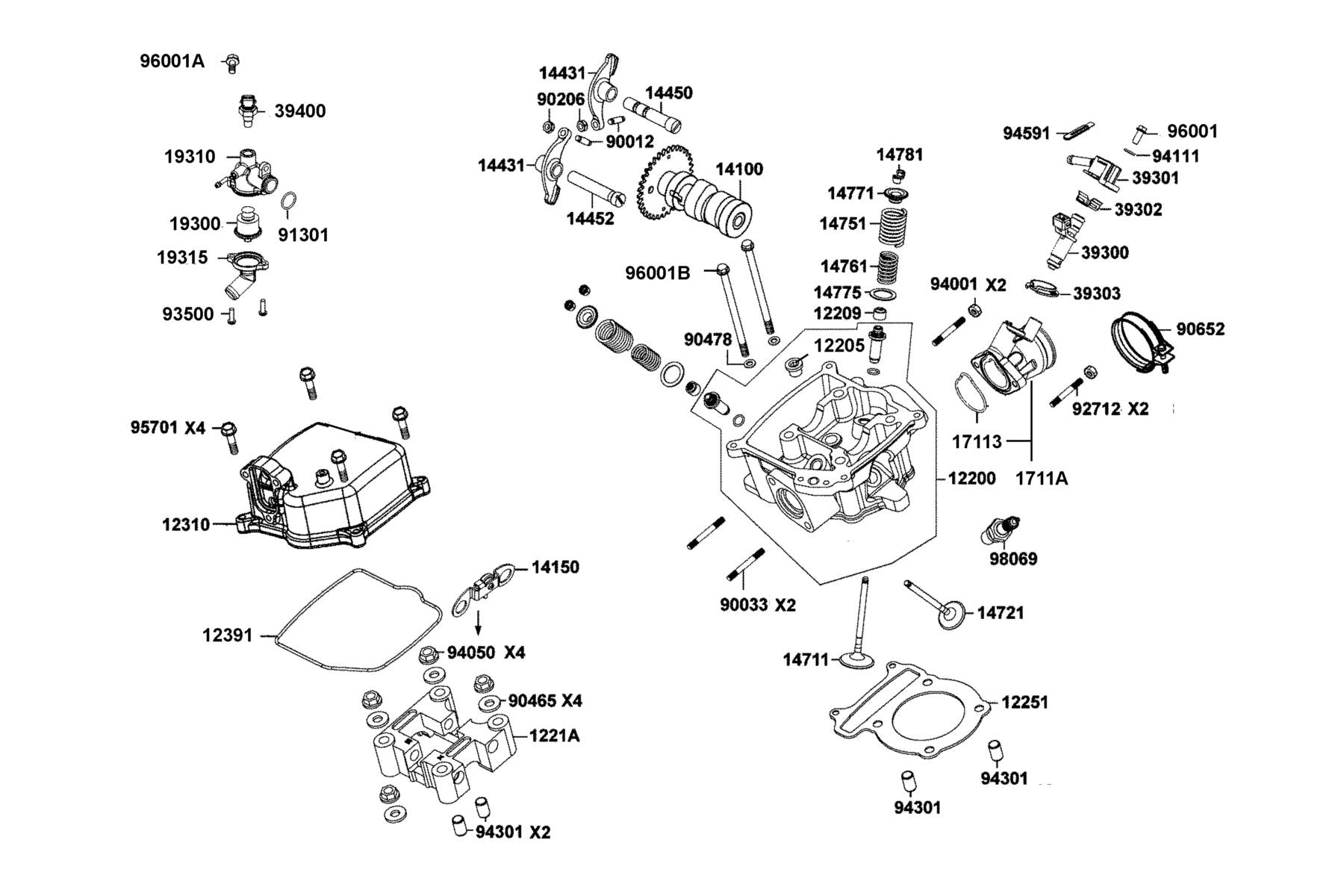 Spark Plug (DPR7EA-9) — 98069-5791R-00 — KYMCO exploded-view diagram