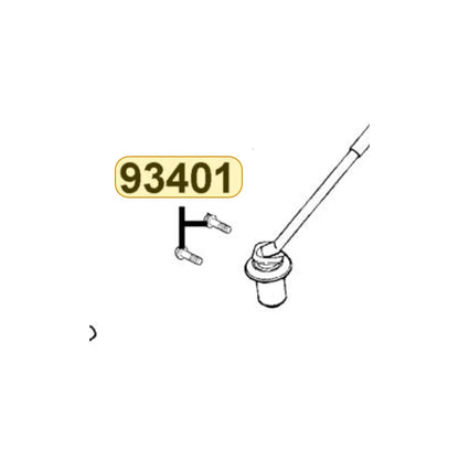 KYMCO Washer Bolt 4*25 93401-04025-08, part location on the factory exploded-view diagram