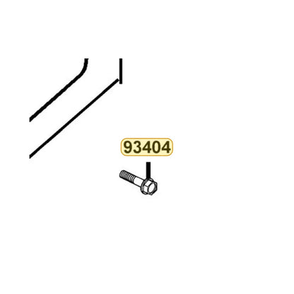 KYMCO Wash Bolt 8*28 93404-LBD4-900-06, part location on the factory exploded-view diagram