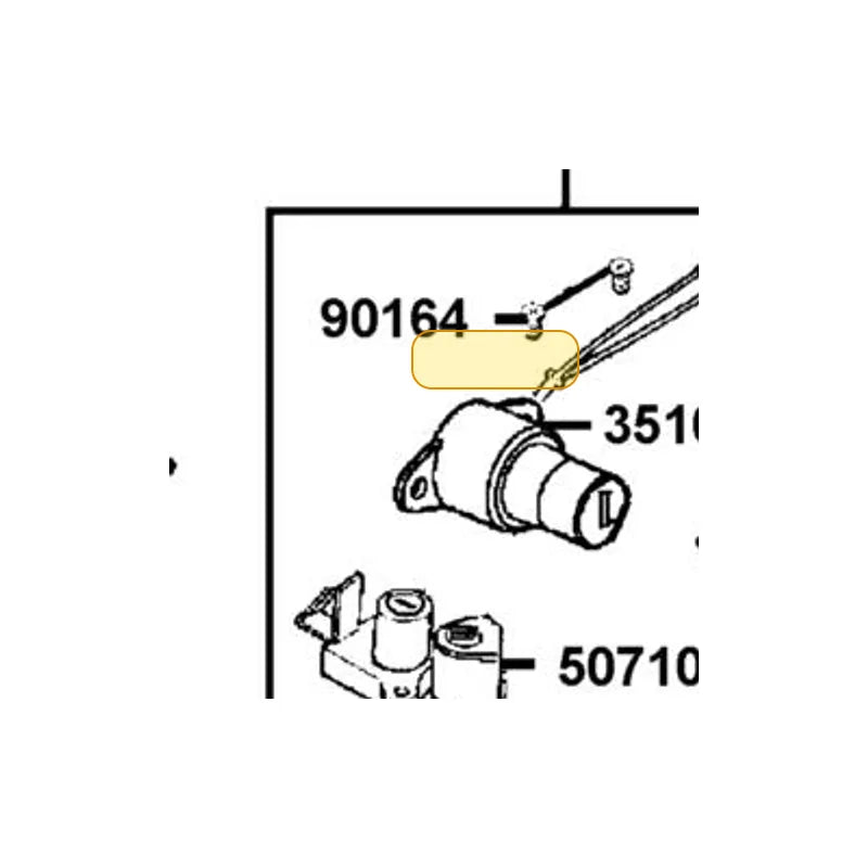 KYMCO Washer Screw 6X12 93891-06012-06, part location on the factory exploded-view diagram