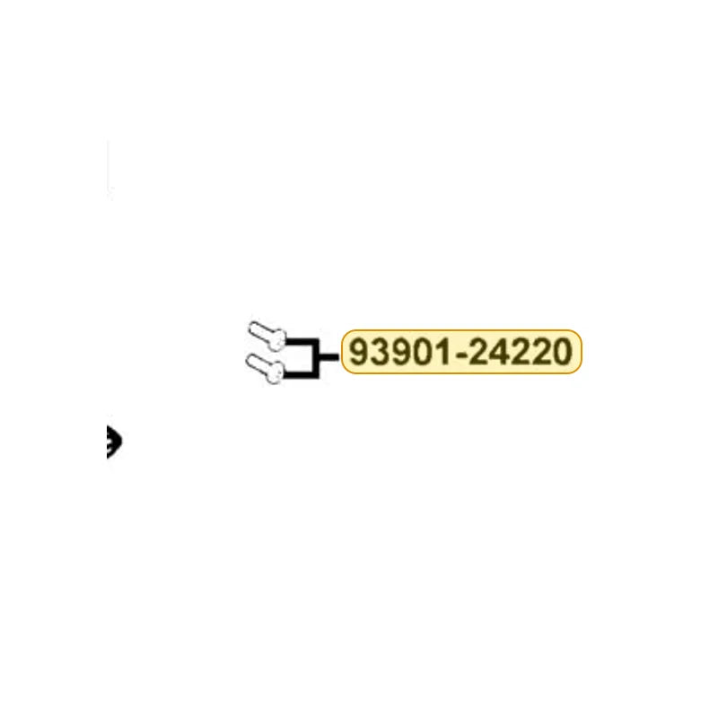 KYMCO Tapping Screw 93901-24220, part location on the factory exploded-view diagram