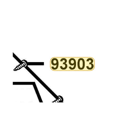 KYMCO Tapping Screw 93903-34320, part location on the factory exploded-view diagram