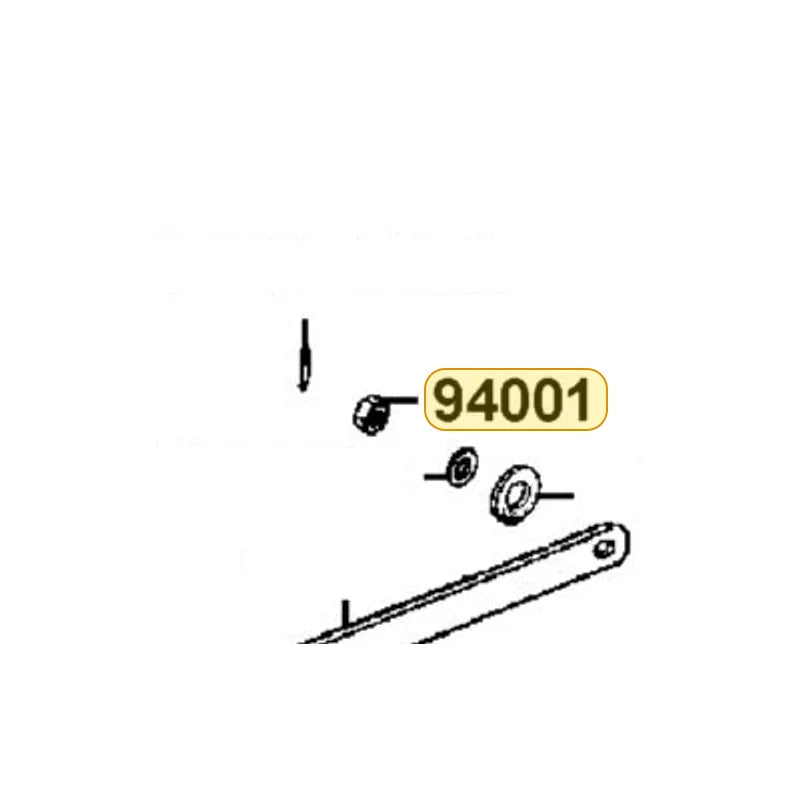 KYMCO Hex Nut 8Mm 94001-08060-0S, part location on the factory exploded-view diagram