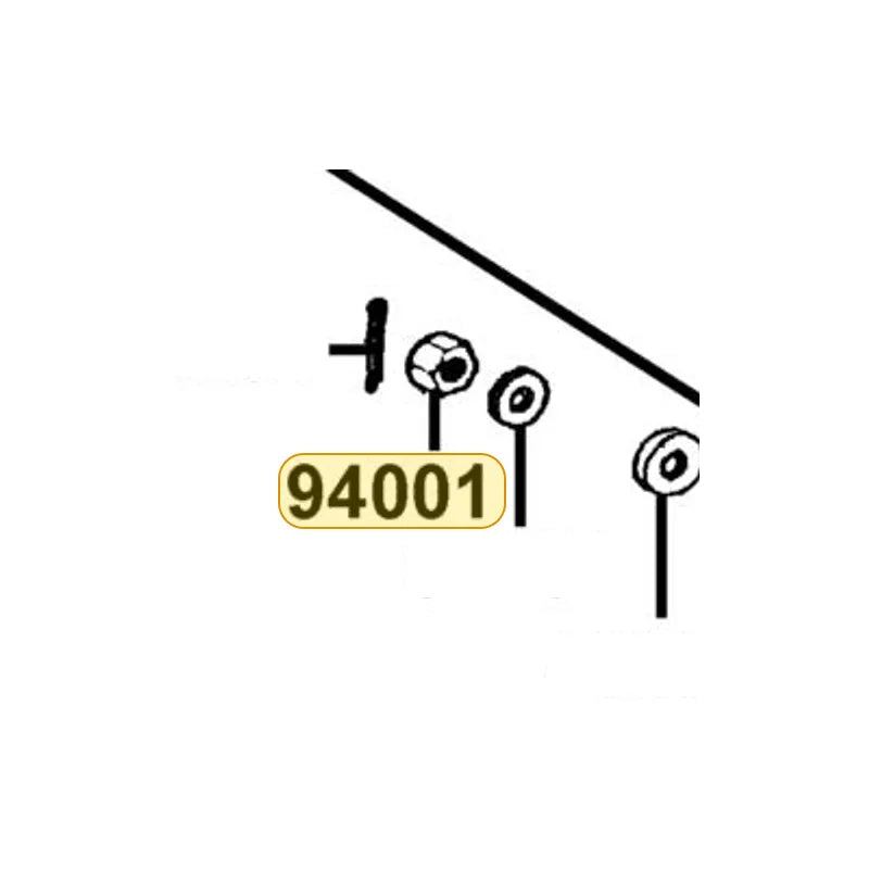 KYMCO Hex Nut 8Mm 94001-08080-07G, part location on the factory exploded-view diagram