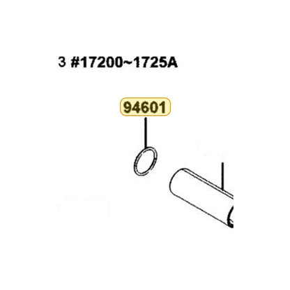 KYMCO Piston Pin Clip 94601-KKE5-E01, part location on the factory exploded-view diagram