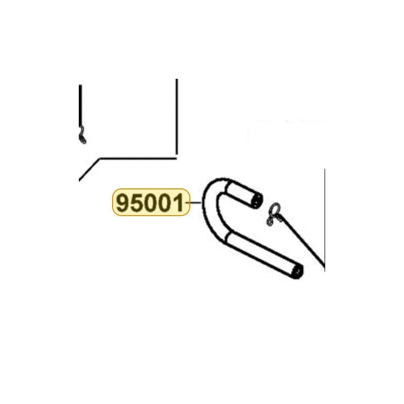 KYMCO Canister-Air Tube 95001-LEA2-900, part location on the factory exploded-view diagram