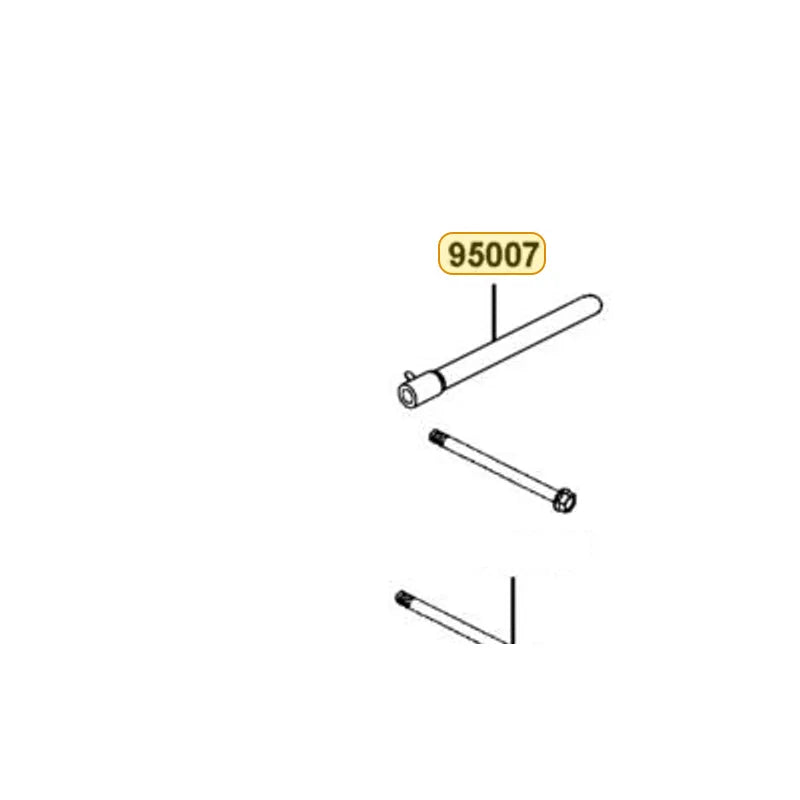 KYMCO Vent-Gearcase Hose 95007-AKB9-M00, part location on the factory exploded-view diagram
