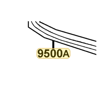 KYMCO Fuel Tank Part 9500A-LBD6-MY0, part location on the factory exploded-view diagram