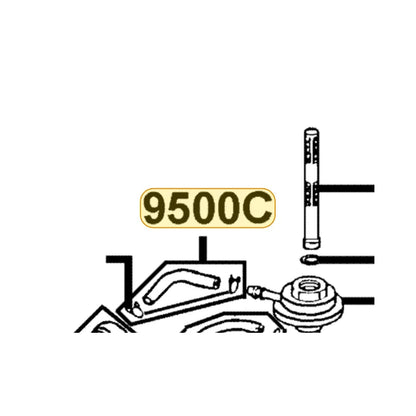 KYMCO Fuel Tube Assembly 9500C-KKDK-MY0, part location on the factory exploded-view diagram