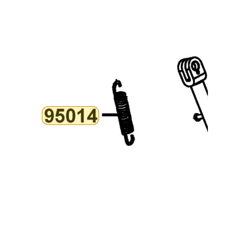 KYMCO B1 Side Stand Spring 95014-72204-G, part location on the factory exploded-view diagram