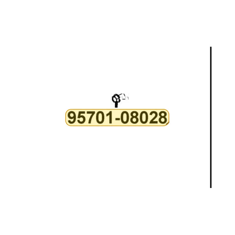 KYMCO Flange Bolt 8*28 (K) 95701-08028-07G, part location on the factory exploded-view diagram
