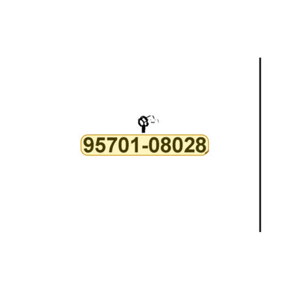 KYMCO Flange Bolt 8*28 (K) 95701-08028-07G, part location on the factory exploded-view diagram