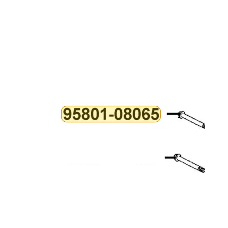 KYMCO Flange Bolt 95801-08065-07, part location on the factory exploded-view diagram