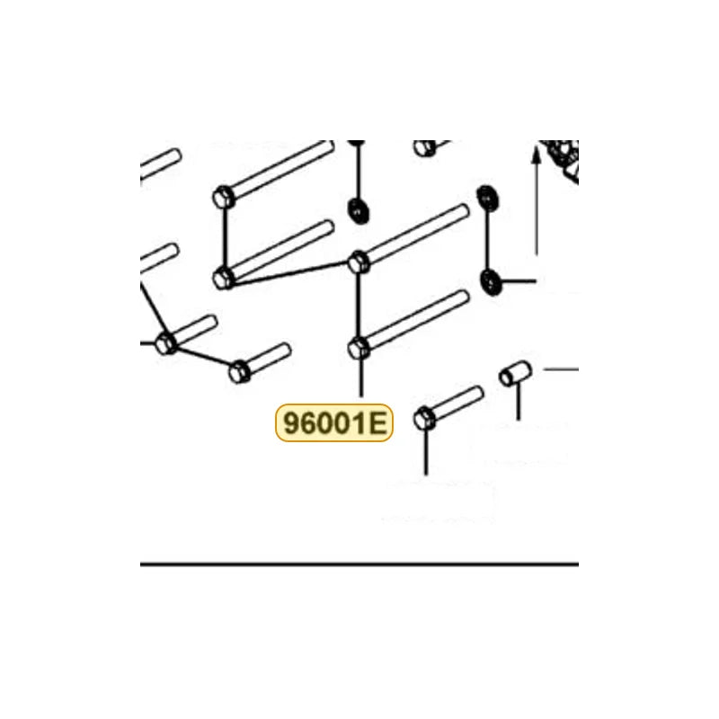 KYMCO Flange Sh Bolt 6X70 96001-AGA5-M00, part location on the factory exploded-view diagram