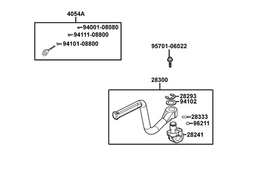 Washer Plain 13MM — 94102-13700 — KYMCO exploded-view diagram