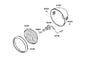 Plate — 33108-ALH3-M30 — KYMCO exploded-view diagram