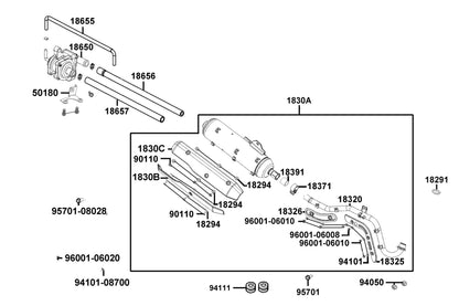 Washer Spg 8MM (k) — 94111-08700-G — KYMCO exploded-view diagram