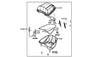 Nut Clip 5MM — 90677-GAR1-C01 — KYMCO exploded-view diagram