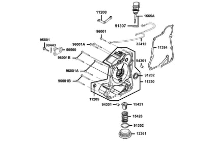 Oil Seal 19.8*30*5 — 91202-GFY6-90A — KYMCO exploded-view diagram