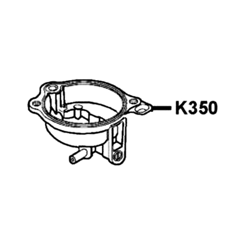 KYMCO Chamber Float Set K350-KEB-0200, part location on the factory exploded-view diagram