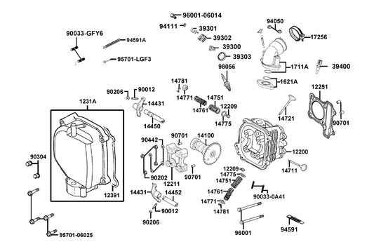 Spark Plug (CR6HSA) — 98056-5671R-00 — KYMCO exploded-view diagram