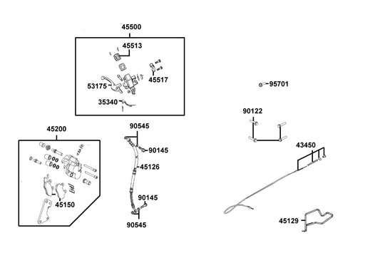 Bolt Flange 8*38 — 90122-KHC7-C01 — KYMCO exploded-view diagram