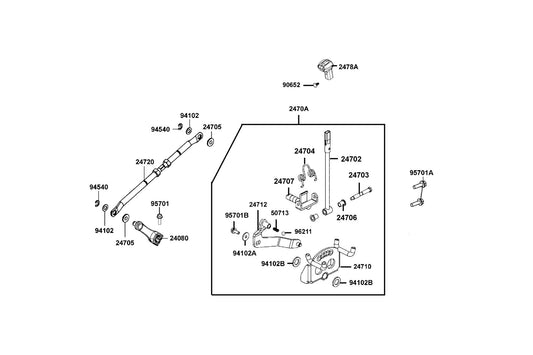 E Ring 6 — 94540-06012 — KYMCO exploded-view diagram