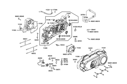Sw Assy Gear Change — 35759-PTA7-900 — KYMCO exploded-view diagram