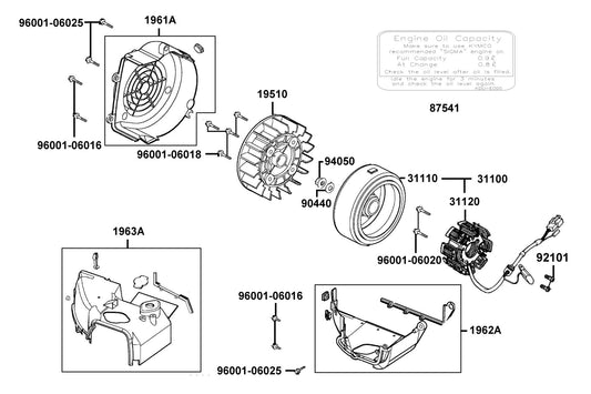 Nut Flange 12MM (c) — 94050-12080-G — KYMCO exploded-view diagram