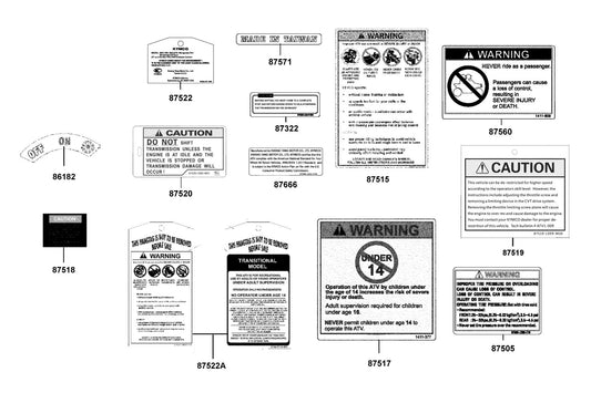 Speed Limit — 87519-LDE9-M30-T01 — KYMCO exploded-view diagram