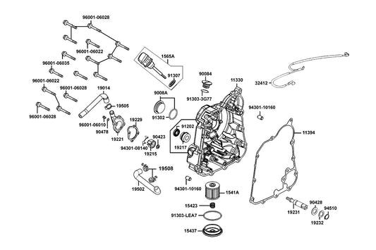 Oil Seal 13.7*24*5 — 91202-LKG2-900 — KYMCO exploded-view diagram