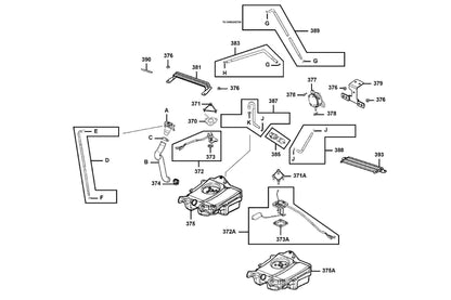 KYMCO Fuel Tank exploded-view diagram, Filly 50