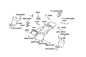Rear Pipe Comp Sub Frame — 50194-BAC1-M00 — KYMCO exploded-view diagram