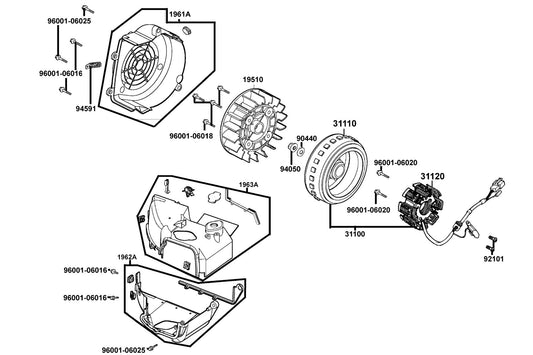Clip Bind — 94591-LDC8-E10 — KYMCO exploded-view diagram