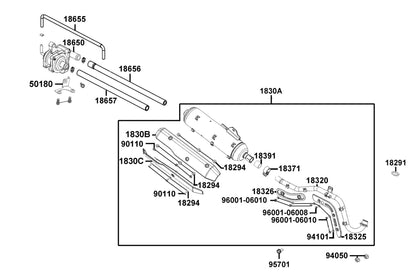 Stay Aicv — 50180-LKL5-E30 — KYMCO exploded-view diagram