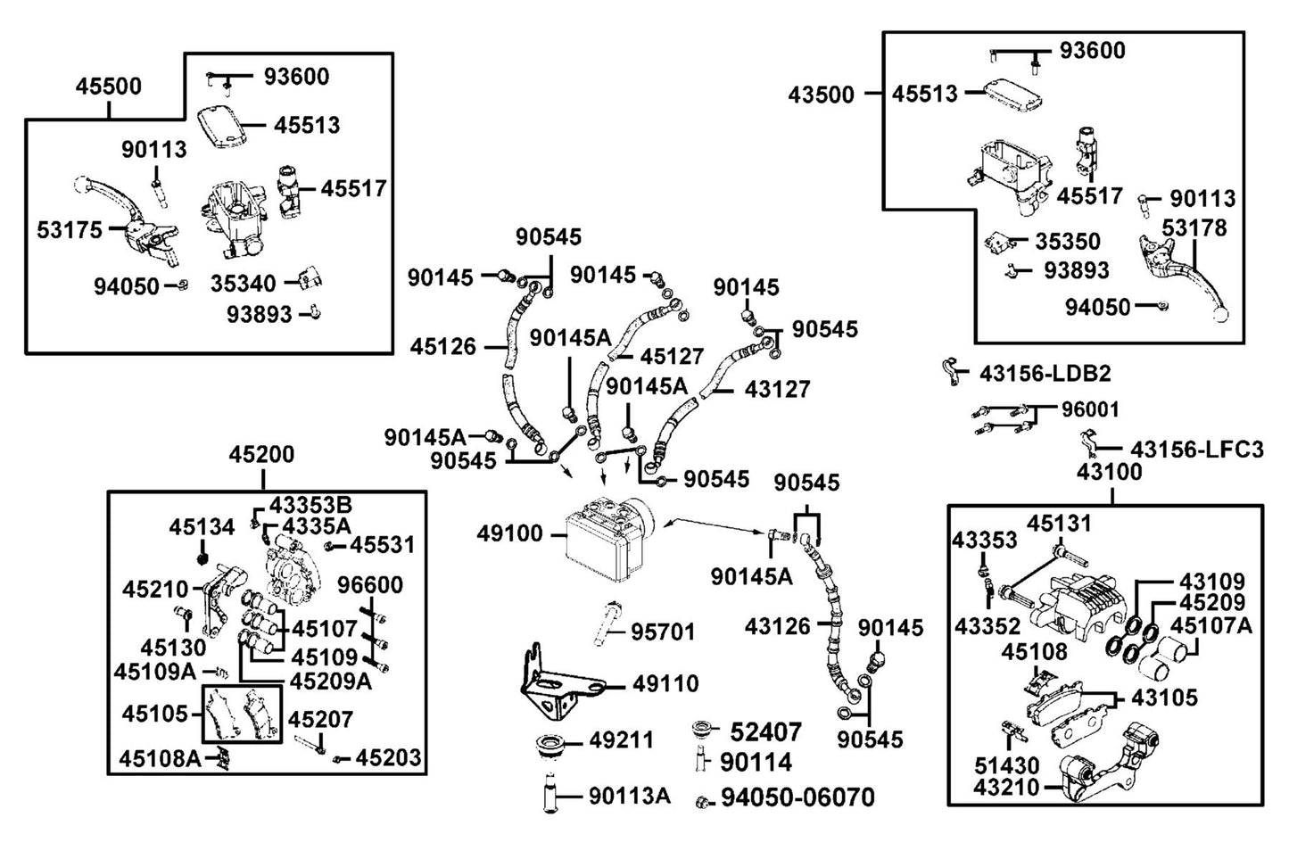 Socket Bolt — 96600-LGE5-C00 — KYMCO exploded-view diagram
