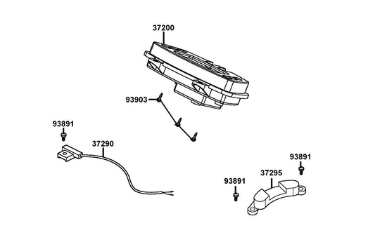 Screw Washer 5*12 — 93891-05012-06 — KYMCO exploded-view diagram