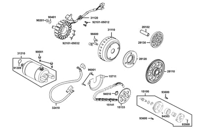Separator Oil — 15711-LEA7-E00 — KYMCO exploded-view diagram
