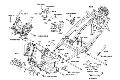 Nut Flange 12MM — 90306-LFE2-900 — KYMCO exploded-view diagram